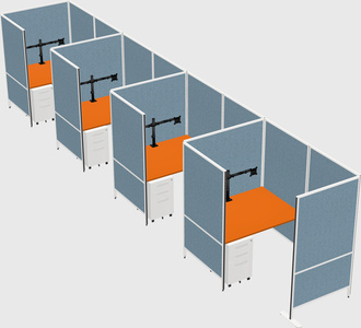 Small private panel system