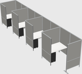 Small private panel system