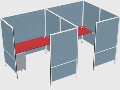 Flexible panel system with privacy