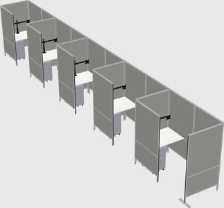 Small private panel system