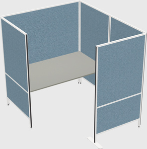 Flexible panel system with privacy