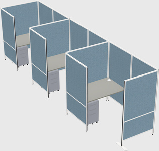 Small private panel system