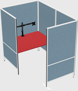 Small private panel system