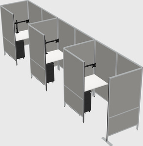 Small private panel system