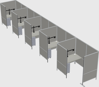 Small private panel system