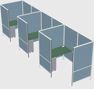 Small private panel system