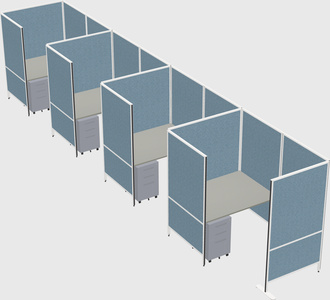 Small private panel system