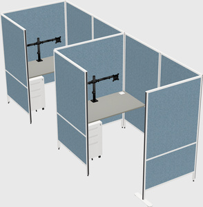 Small private panel system