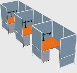 Small private panel system