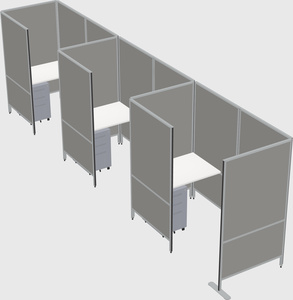 Small private panel system