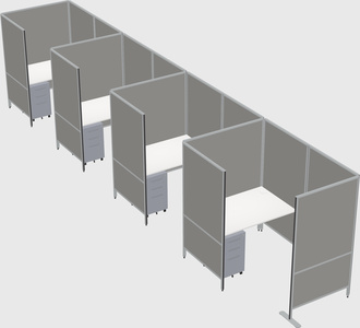 Small private panel system