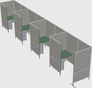 Small private panel system