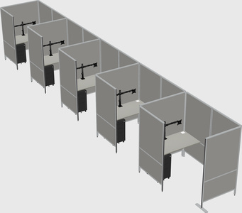 Small private panel system