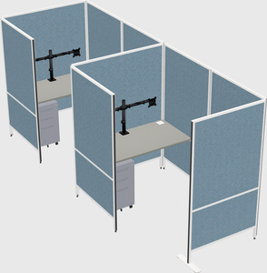 Small private panel system