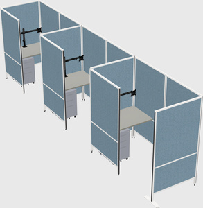 Small private panel system