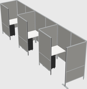 Small private panel system