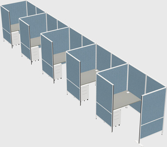 Small private panel system