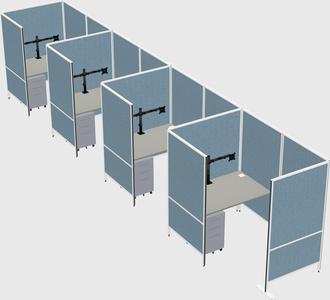 Small private panel system