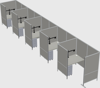 Small private panel system