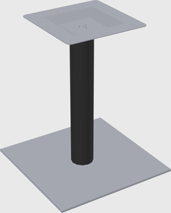 Modular table/desk base
