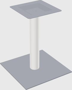 Modular table/desk base