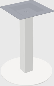 Modular table/desk base