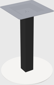 Modular table/desk base