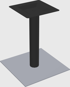 Modular table/desk base