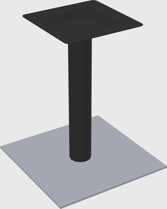 Modular table/desk base