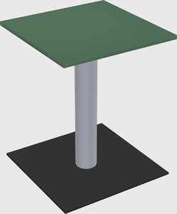 Modular table/desk table