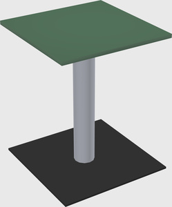 Modular table/desk table