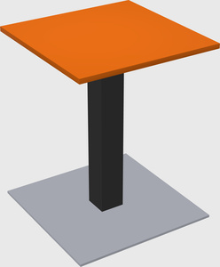 Modular table/desk table