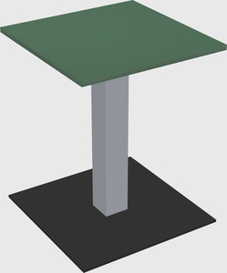 Modular table/desk table
