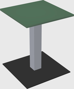 Modular table/desk table