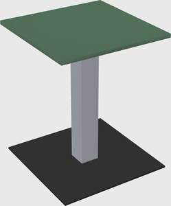 Modular table/desk table