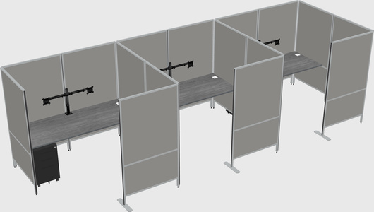 具有隐私的灵活面板系统