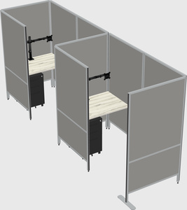 Petit système de panneaux privés