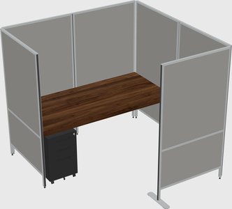 Système de panneaux flexibles avec confidentialité
