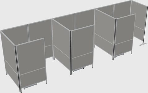 Small private panel system