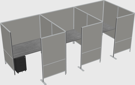 具有隐私的灵活面板系统