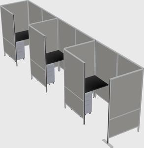 Small private panel system