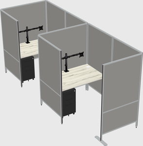 Petit système de panneaux privés