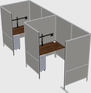 Small private panel system