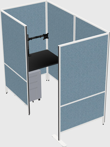 Small private panel system