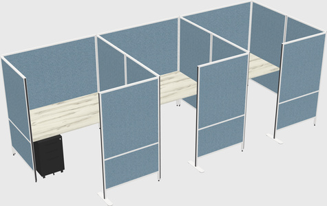 Système de panneaux flexibles avec confidentialité