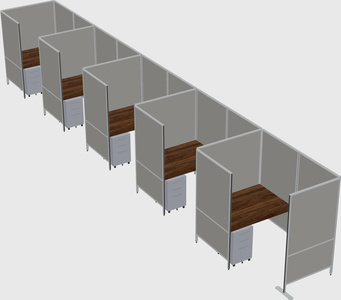 Small private panel system