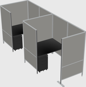 Petit système de panneaux privés