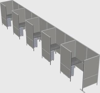 Small private panel system