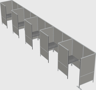 Small private panel system