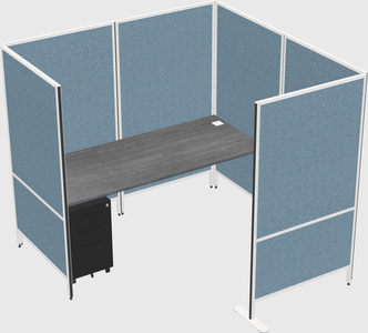 Système de panneaux flexibles avec confidentialité